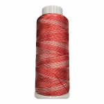 Нитка "WTTE", искусственный шелк - вискоза, для машинной вышивки, намотка: 3000 ярд, цвет: K001.