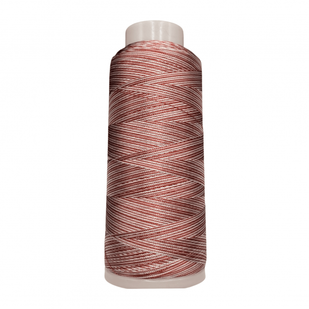 Нитка "WTTE", искусственный шелк - вискоза, для машинной вышивки, намотка: 3000 ярд, цвет: K006.