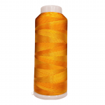 Нитка "WTTE", искусственный шелк - вискоза, для машинной вышивки, намотка: 3000 ярд, цвет: K011.