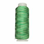 Нитка "WTTE", искусственный шелк - вискоза, для машинной вышивки, намотка: 3000 ярд, цвет: K018.