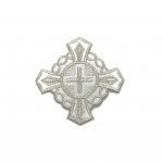 Аппликации церковные арт. 15T247 6х6см silver