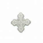 Аппликации церковные арт. 15T241 6х6см silver