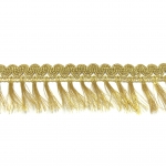 Бахрома люрекс, Индия, ширина: 4.5 см, цвет: gold, длина: 16.5м. Код товара: (2645g)