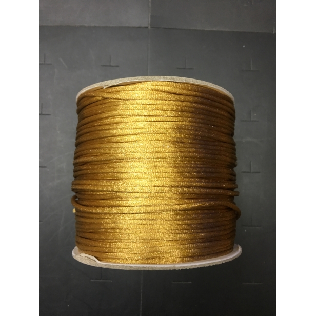 Шнур атласный нейлоновый плетеный 2мм TB-205 (104)