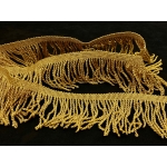 Бахрома люрекс, ширина: 7 см, длина: 16.5 м, цвет: gold. Код товара: (2614)