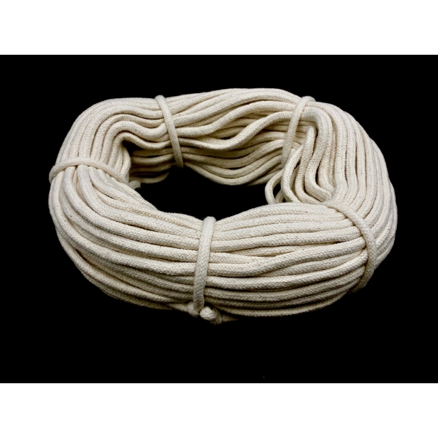 Шнур ХБ плетенный, размер: 7мм, длина: 50м. Код товара: (1023)